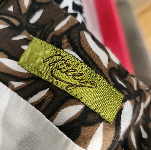 Milly Midi V-Neck Dress  Size 4 - Picture 3 of 7